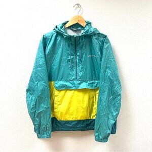 Eddie Bauer Lightweight Pullover Windbreaker Anorak 1/2 Zip Jacket Men's Large